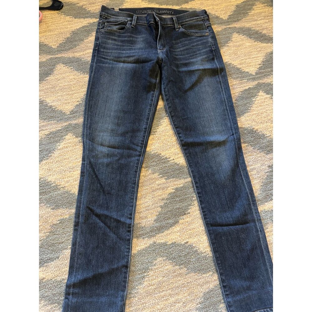 Citizens of Humanity Jeans Dark Wash Skinny Straight Size 28 Made in USA